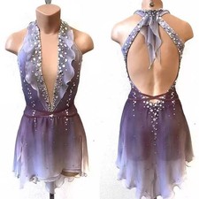Customized figure skating competition dresses
