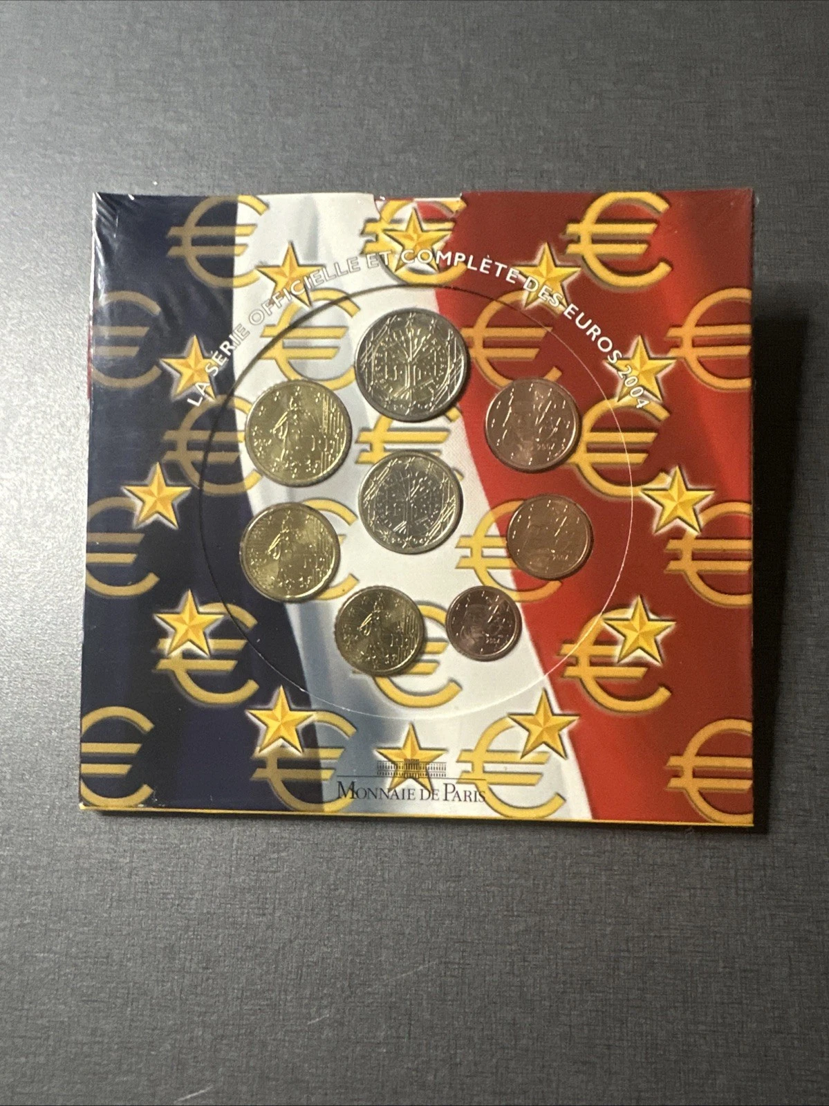 Coffret Monnaie De Paris La Série Officielle Est Complète Des Euros 2004 ￼