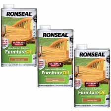 Ronseal Ultimate Protection Hardwood Furniture Oil - All Sizes - All Colours