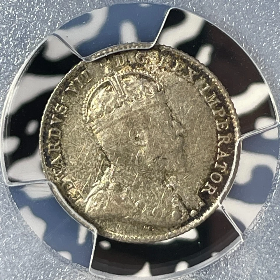 1906 Canada 10 Cents PCGS AU55 Lot#G162 Silver! - Image 3 of 4