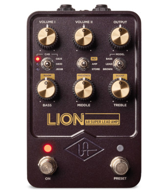 Universal Audio Lion '68 Super Lead Amp Pedal
