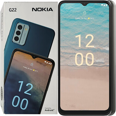 Nokia G22 4G Meteor Grey 256GB + 6GB Dual-SIM Factory Unlocked GSM NEW