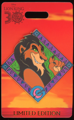 ディズニー　WDI cluster ピン　ライオンキング WDI MOG 30th Anniversary Lion King Scar LE 300 Disney Pin | eBay