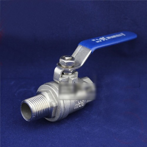 1/4" 1/2" 3/4" BSPT Female-Male 304 Stainless 2-Piece Type Ball Valve Full Port - Picture 5 of 39