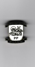 New Preston North End (England) enamel metal lapel badge in excellent condition