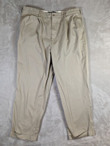 Pantalones de vestir Polo Ralph Lauren Hammond para hombre 38x29 beige caquion - Imagen 1 de 16