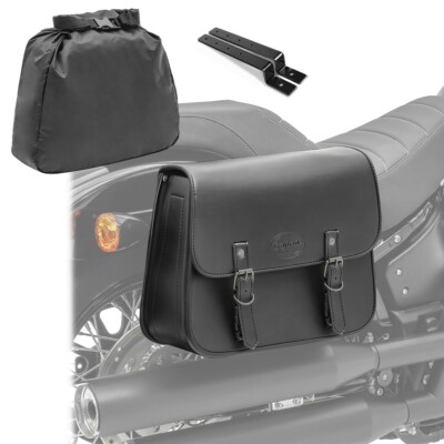 Satteltasche + Halter für Yamaha XV 1700 Road Star Warrior Laredo rechts