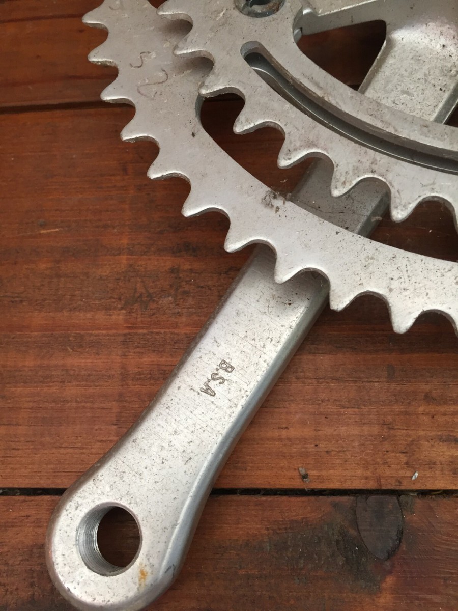 CAMPAGNOLO MIRAGE PÉDALIER Crankset 52/42/32 170mm Vélo Vintage Route Italie EUR 97,90 - FR