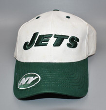 New York Jets Reebok Brim Logo Vintage Strapback Cap Hat - NWT