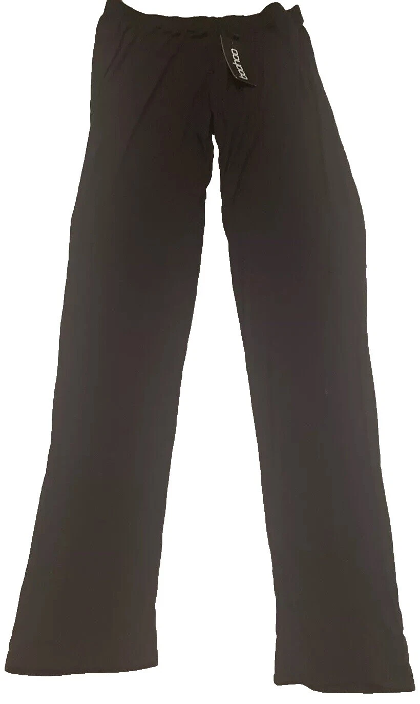 Boohoo Viscosa Leggings Negro para Mujeres