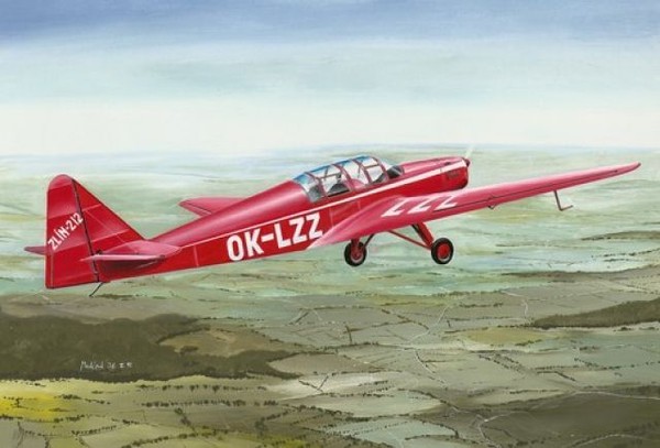 Zlin-212 5 Decal Luftwaffe, Hungary, Usa + Foto GeäTzt + Harz Parts 1:72 Kit-image