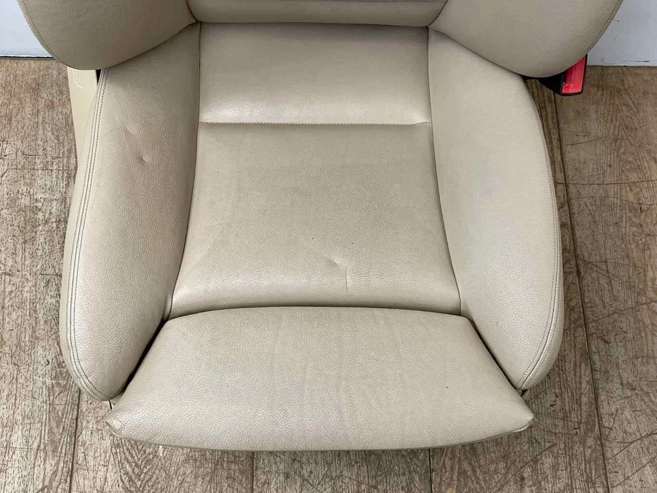 Asiento delantero derecho pasajero Dakota cuero beige trasero ajustable Fit 10-13 BMW 535I GT Foto 4 de 4