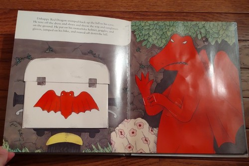 THE RED DRAGON POP-UP BOOK by Stephen Wyllie - Dial Books 1993 - Imagen 7 de 9
