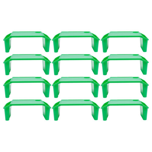 Bandeja de escritorio rectangular para niños 12 piezas mesa de cama portátil para regazo con bolsillos laterales - Imagen 5 de 13
