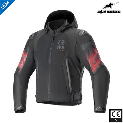 Alpinestars Zaca Air Venom wasserdichte Sommer Motorrad Jacke Mesh Hoodie