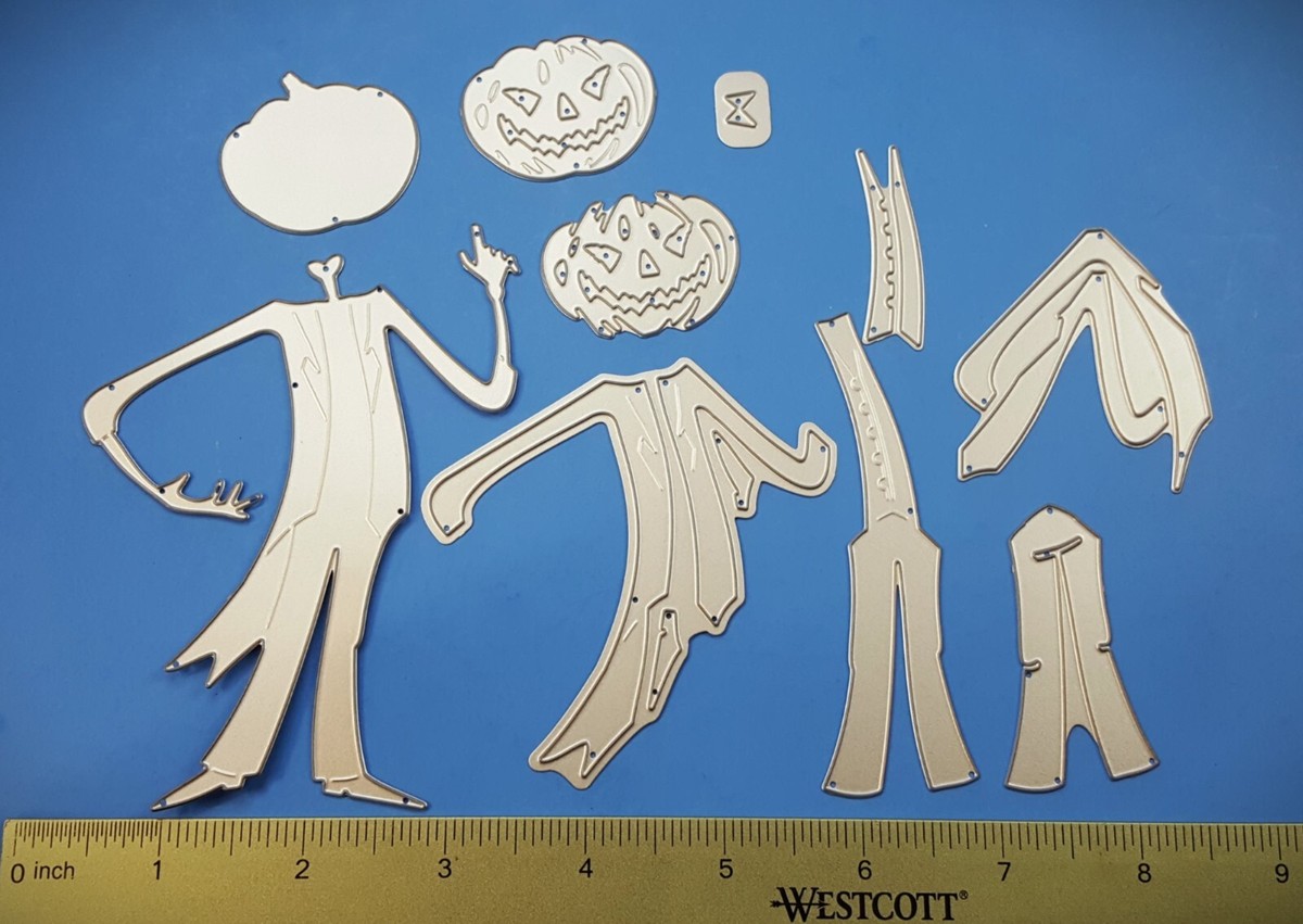 1 set-Sizzix Thinlits Dies-665553 Colorize Pumpkinhead Tim Holtz