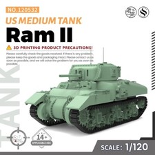 1:100 US Ram II Medium Tank