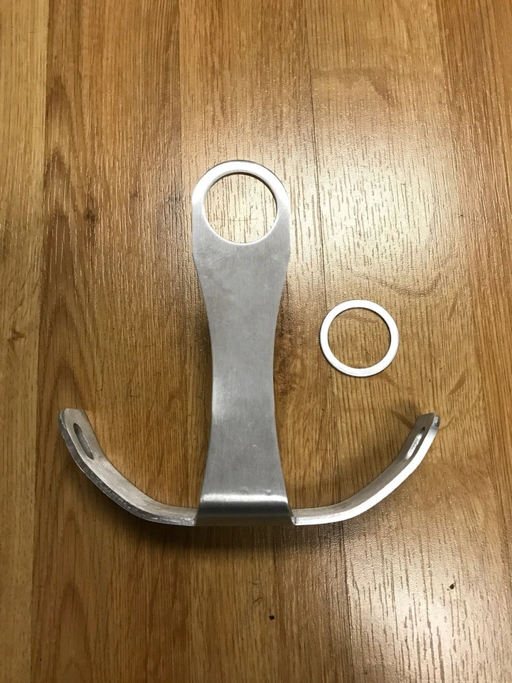 Rolled Vertical License Plate Relocation Bracket for KAWASAKI NINJA ZX11 ZX12R - Image 4 of 4