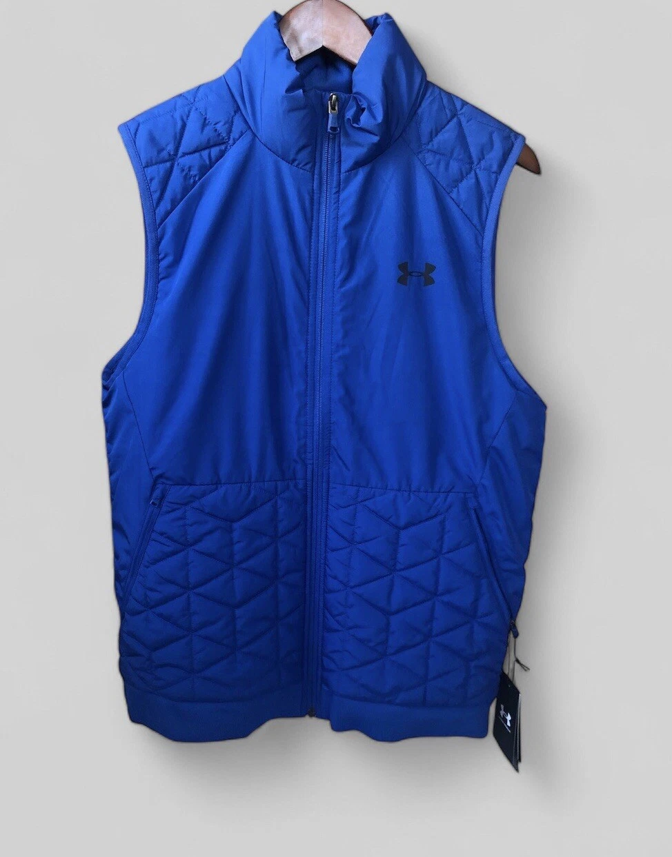 Under Armour Storm ColdGear REACTOR PERFORMANCE VEST Blue Mens Size-M