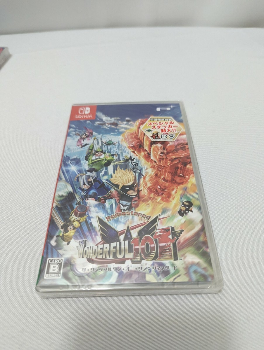 The Wonderful 101 Remastered Switch NEW SEALED Japan Import US