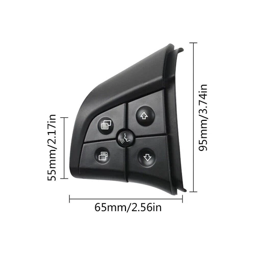 Steering Wheel Control Switch 5 Button For Benz ML GL Class W164 W251 2006-2009 - Picture 5 of 10