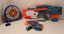 Nerf War Elite 2.0 Lot Motoblitz Motorized Blaster,Nerf GunW/Scope Target