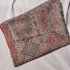 Dupatta Stole Multicolor Plaid Approximately 27" x 80" - Imperfect Unbranded