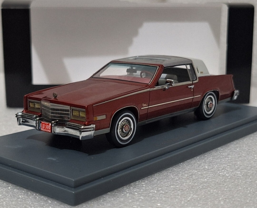 WOW Cadillac Eldorado Biarritz Red White 1979 1:43 Neo NEO43500