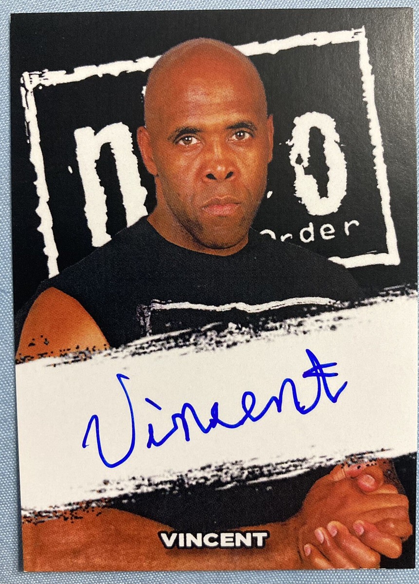Vincent Virgil NWO auto card WCW wwe wwf aew signed | eBay