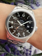 Orologio Perseo Commander 6001A Dual Time Automatico Uomo 42mm Swiss Made