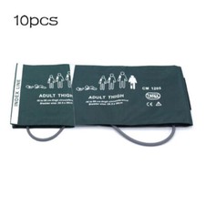 Blood Pressure NIBP Cuffs for Patient Monitor,Adult Thigh single-tube 10pcs