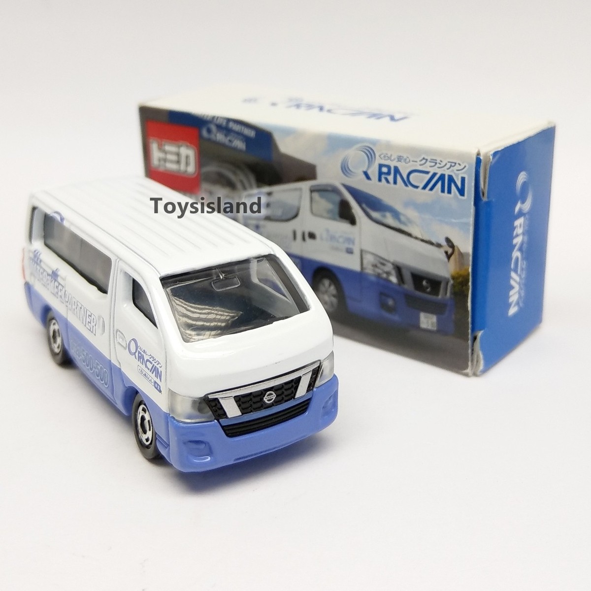 TOMICA QRNCIAN NISSAN NV350 CARAVAN 1/69 TOMY VAN DIECAST CAR 105