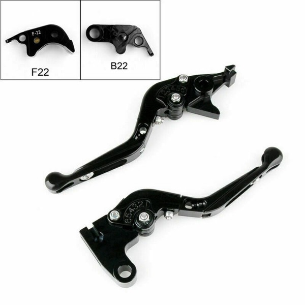 Einstellbar Brems Kupplungshebel FüR Bmw S1000 Rr 2010-2014 Black F2-image