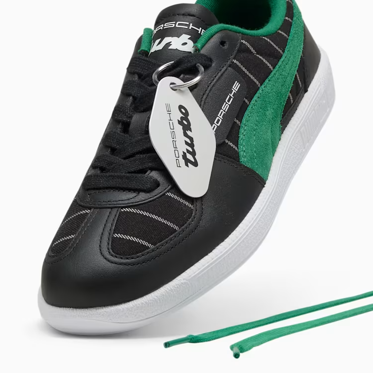 Puma Porsche Legacy Palermo Pinstripe 308647-01 Puma Black Green