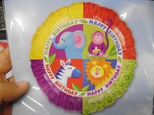 Animal Happy Birthday Balloon