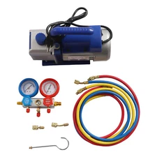 Vacuum Pump Auto AC Repair Complete Tool kit A/C Refrigeration Kit For Car Air