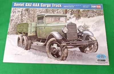 Hobby Boss Models 83837 1:35 Soviet GAZ-AAA Cargo Truck Plastic Model Kit