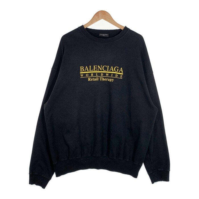 スウェット・トレーナー BALENCIAGA BALENCIAGA BACK ZIP SWEATSHIRT BLACK BALENCIAGA - Balenciaga Back hoodie | Leam Roma - Luxury