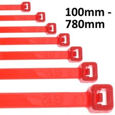 Cable Ties Nylon Zip Tie Wraps Strong Long Small - Large - ALL SIZES & COLOURS
