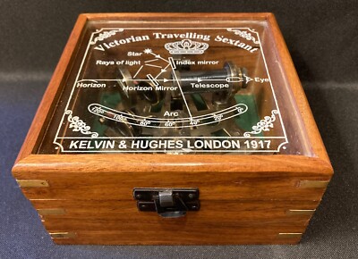 Kelvin & Hughes London 1917 Victorian Traveling Sextant | eBay