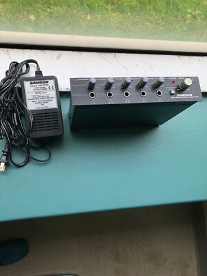 Samson G5 5-Channel Headphone Amplifier with A/C