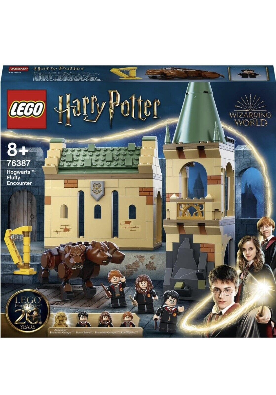 LEGO Harry Potter: Hogwarts: Fluffy Encounter Set 76387 New, Sealed