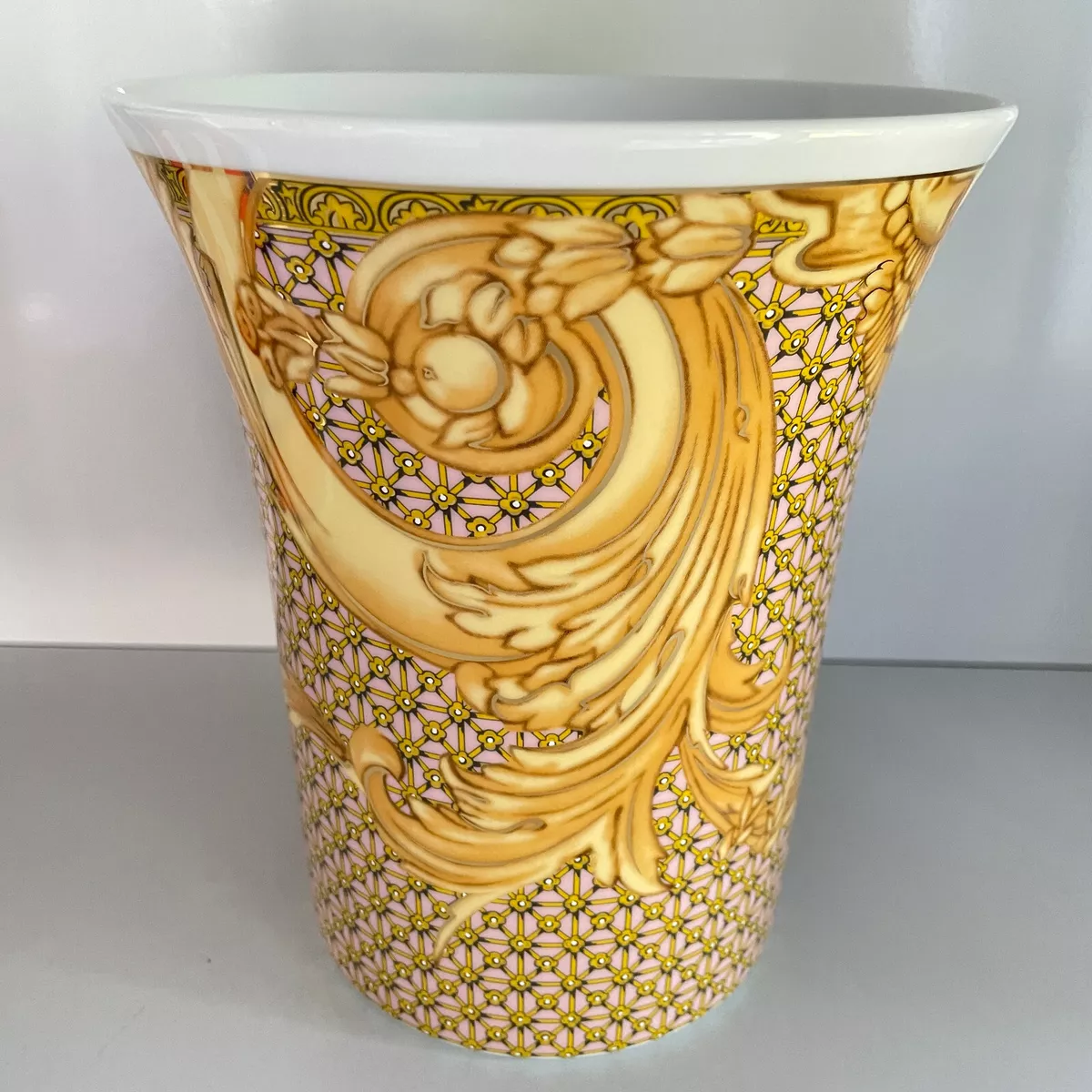VERSACE Byzantine Dreams VASE 7 inch (18 cm) New in Box Rosenthal Les Reves