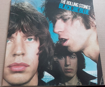 The Rolling Stones, Black And Blue vinyl LP 1976 COC 59106  Blue Vinyl