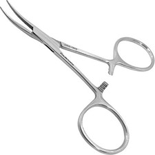 Mosquito Forceps 5" Curved Stainless Steel, Surgical, Vascular Veterinary