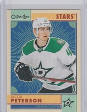 2022-23 OPC Hockey Retro #290 Jacob Peterson - Dallas Stars