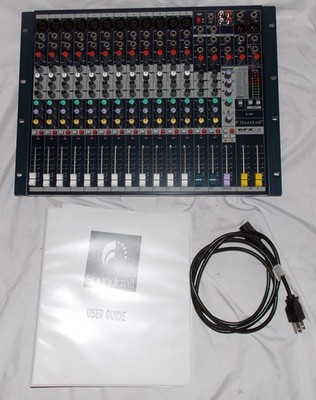 Soundcraft EFX12 12 Mono + 2 Stereo Ch Mixer w/ Lexicon Effects FX