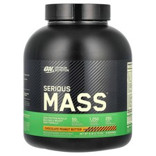 Serious Mass™, Chocolate Peanut Butter, 6 lb (2.72 kg) 9.56 per gallon