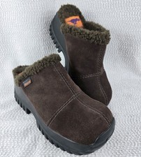 Rocket Dog Clog Fran Nubuck Brown Suede Chunky Wedge Platform Y2K Grunge Size 8