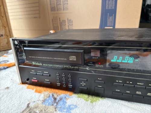 MCINTOSH MCD 7005 CD Player + Remote. Compact Disc. Parts Repair See Description - 第 12/24 張圖片